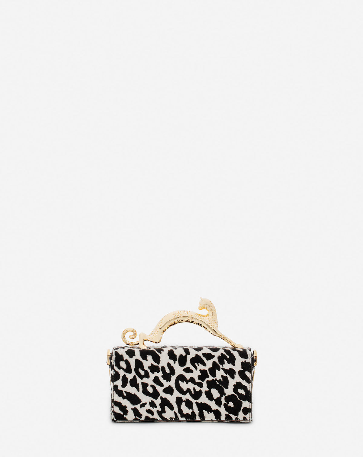 ZZNO STOCK NOIR/BLANC SAC BOITE PENCIL NANO POIGNEE CAT