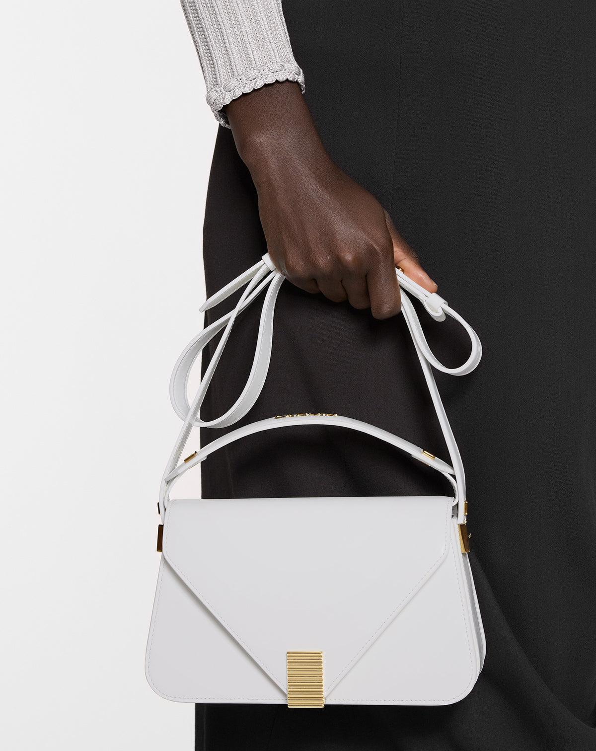 Sac epaule concerto arpege - Blanc