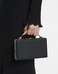 Sac minaudiere fusion cat - Noir