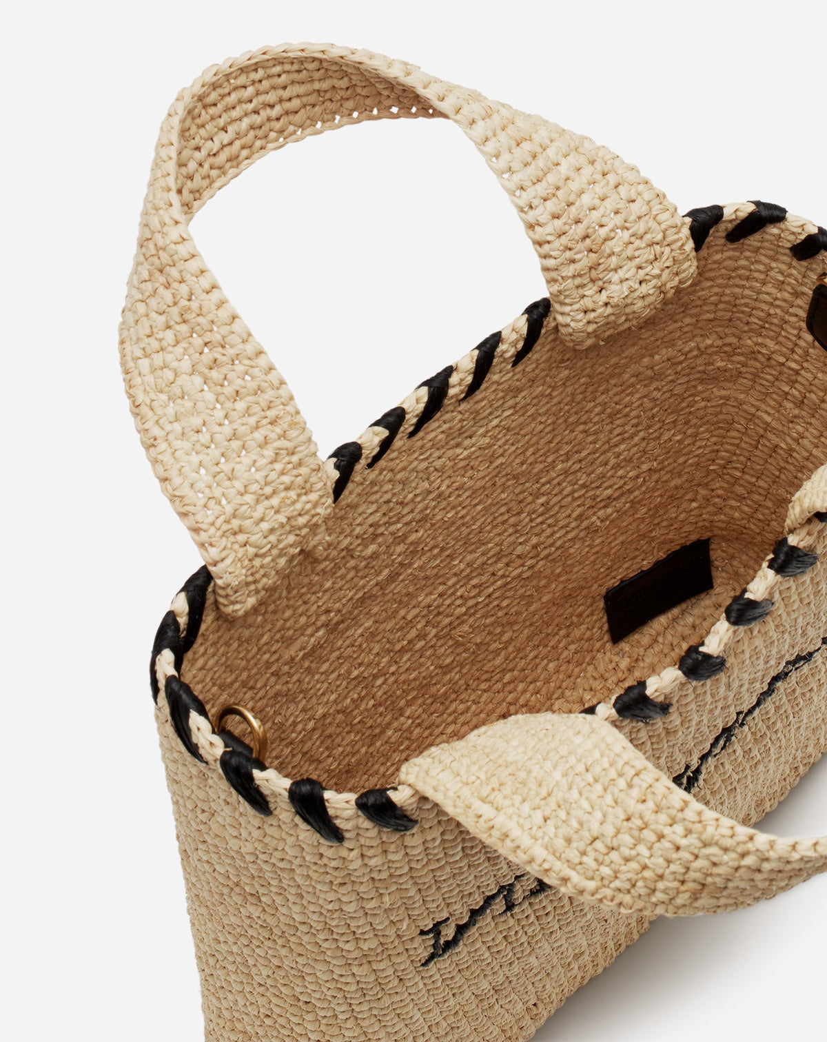 Sac cabas - Naturel & noir
