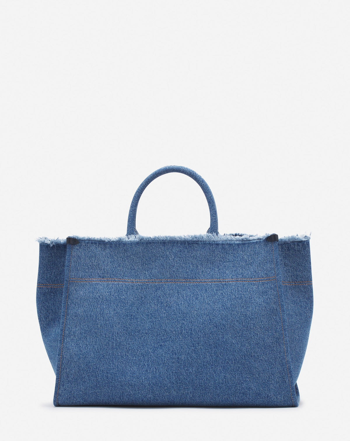Sac cabas avec bandoulière - Bleu Jean
