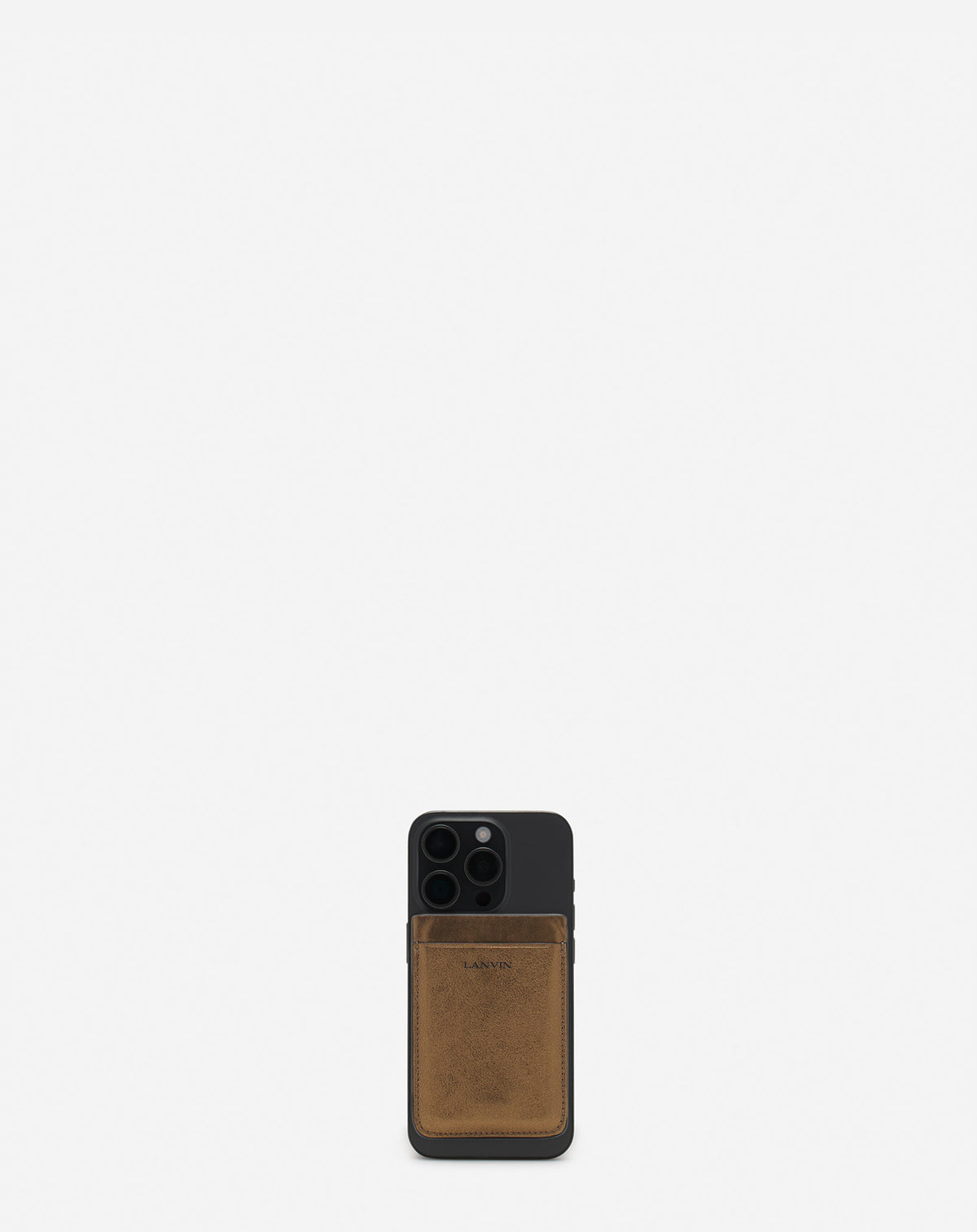 Porte cartes magnetique pour portable - Bronze