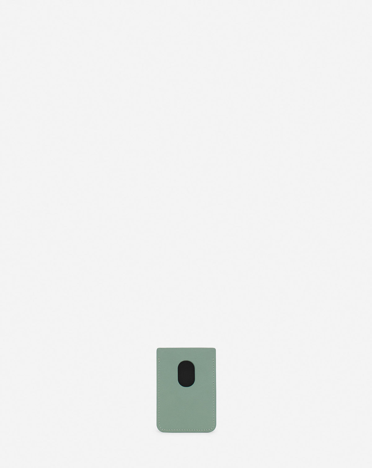 Porte cartes magnetique pour portable - Vert de gris