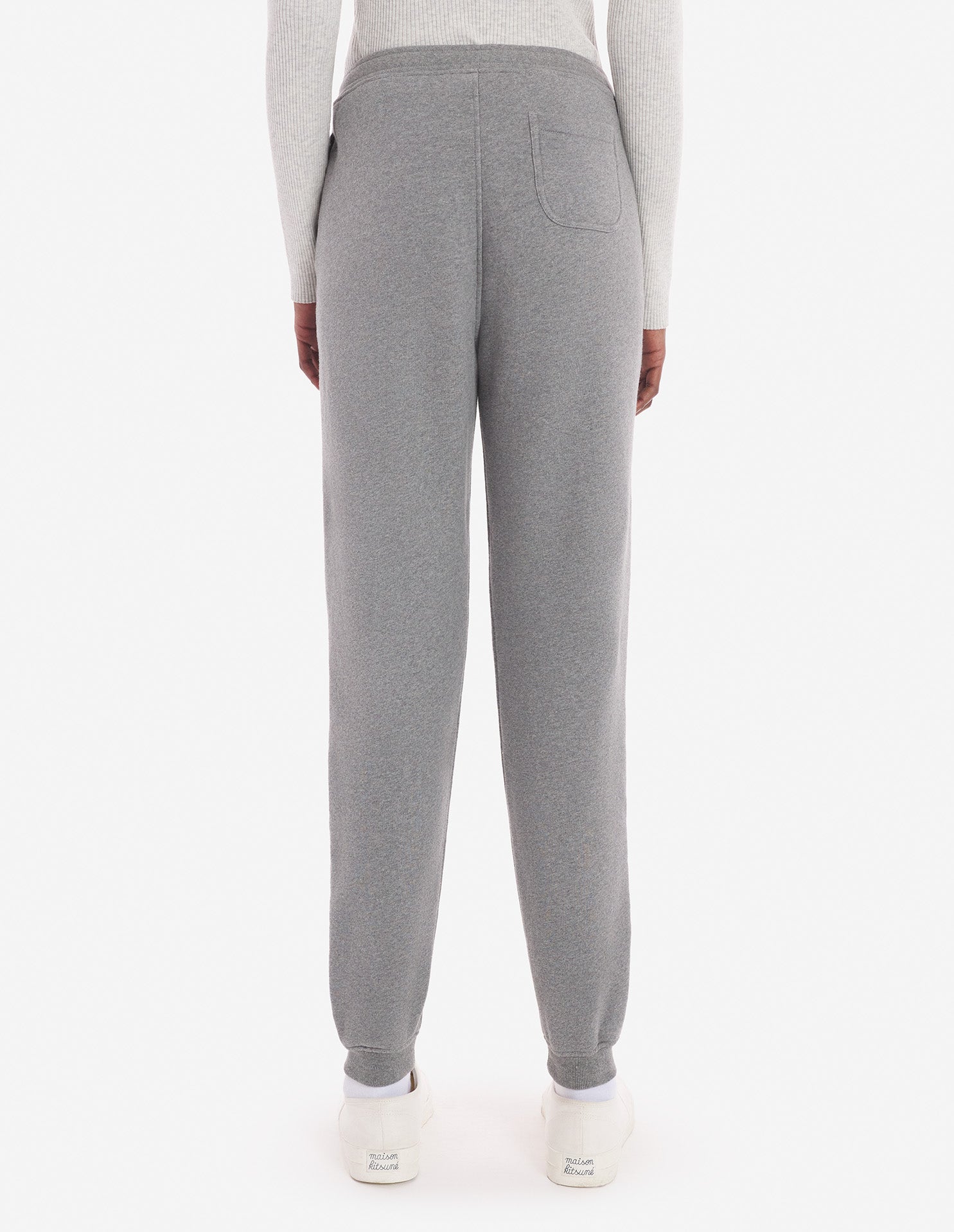 Pantalon de survêtement Fox Head avec écusson - Medium Grey Melange