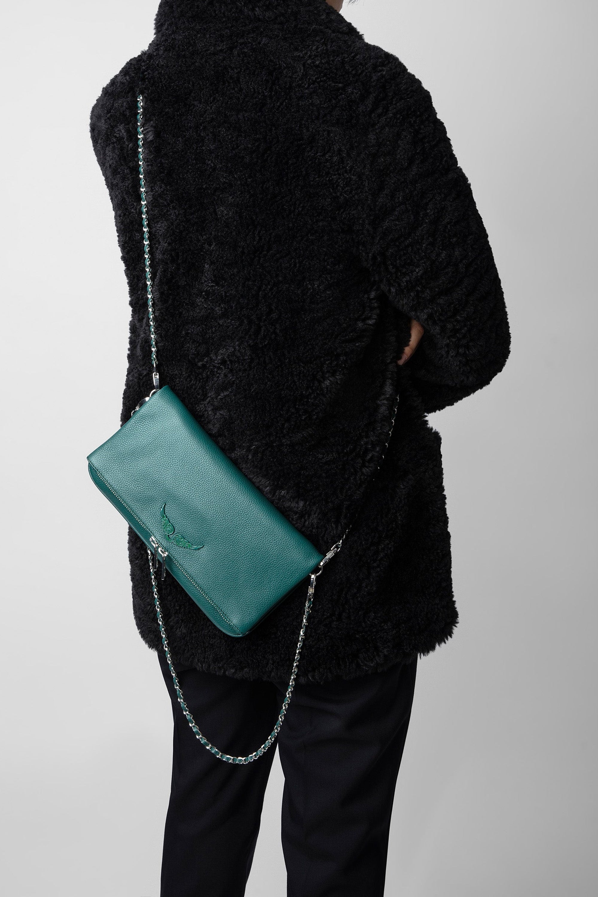 Pochette Rock en cuir - Abyss