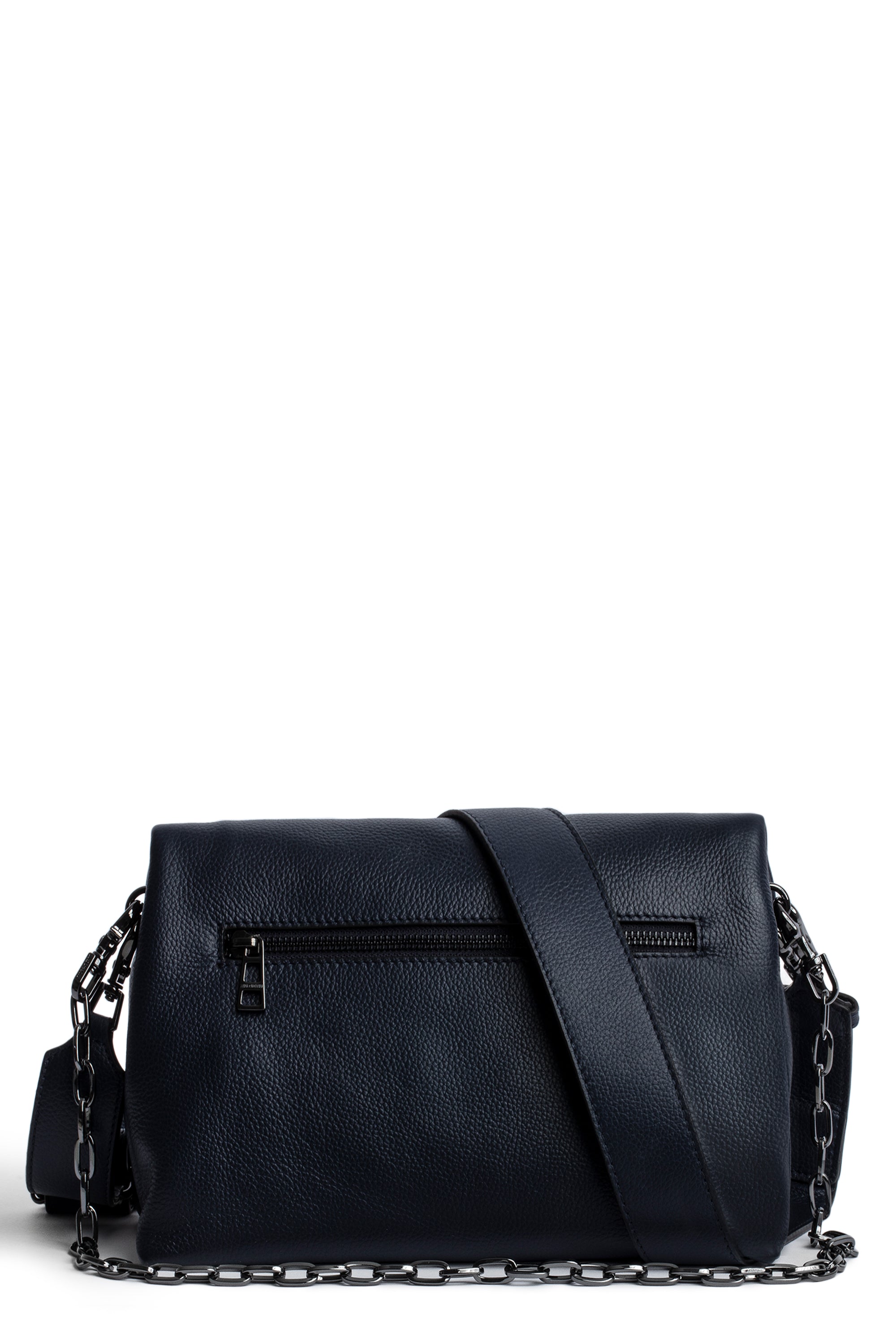 ZHORS LIGNE INK ROCKY GRAINED LEATHER