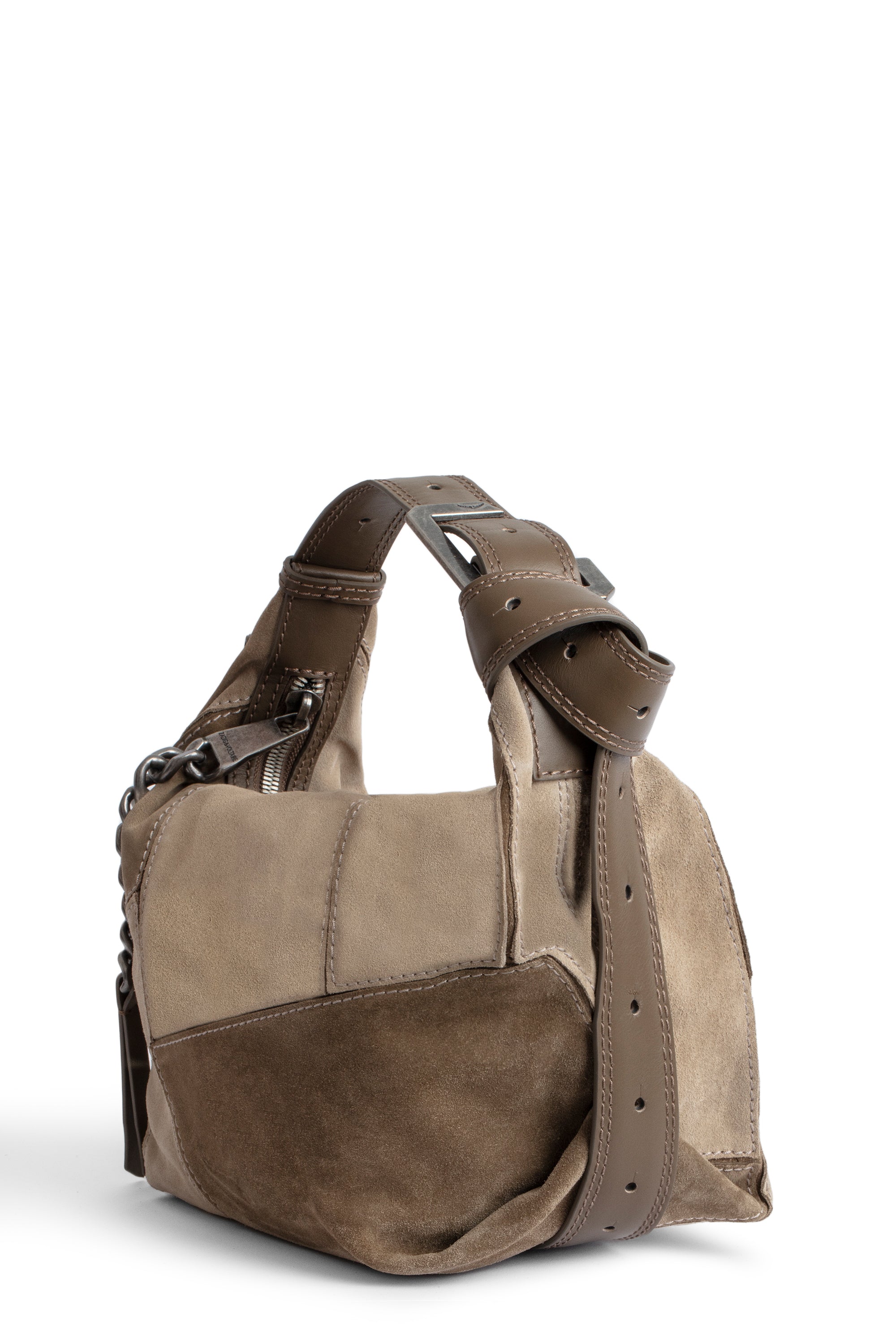 Sac Le Cecilia patchwork en suede - Relax