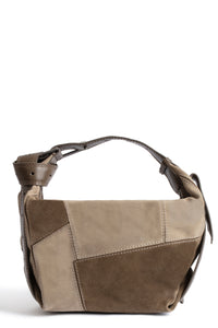 Sac Le Cecilia patchwork en suede - Relax