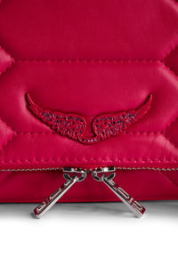 Pochette Rock matelassée en cuir - Podium