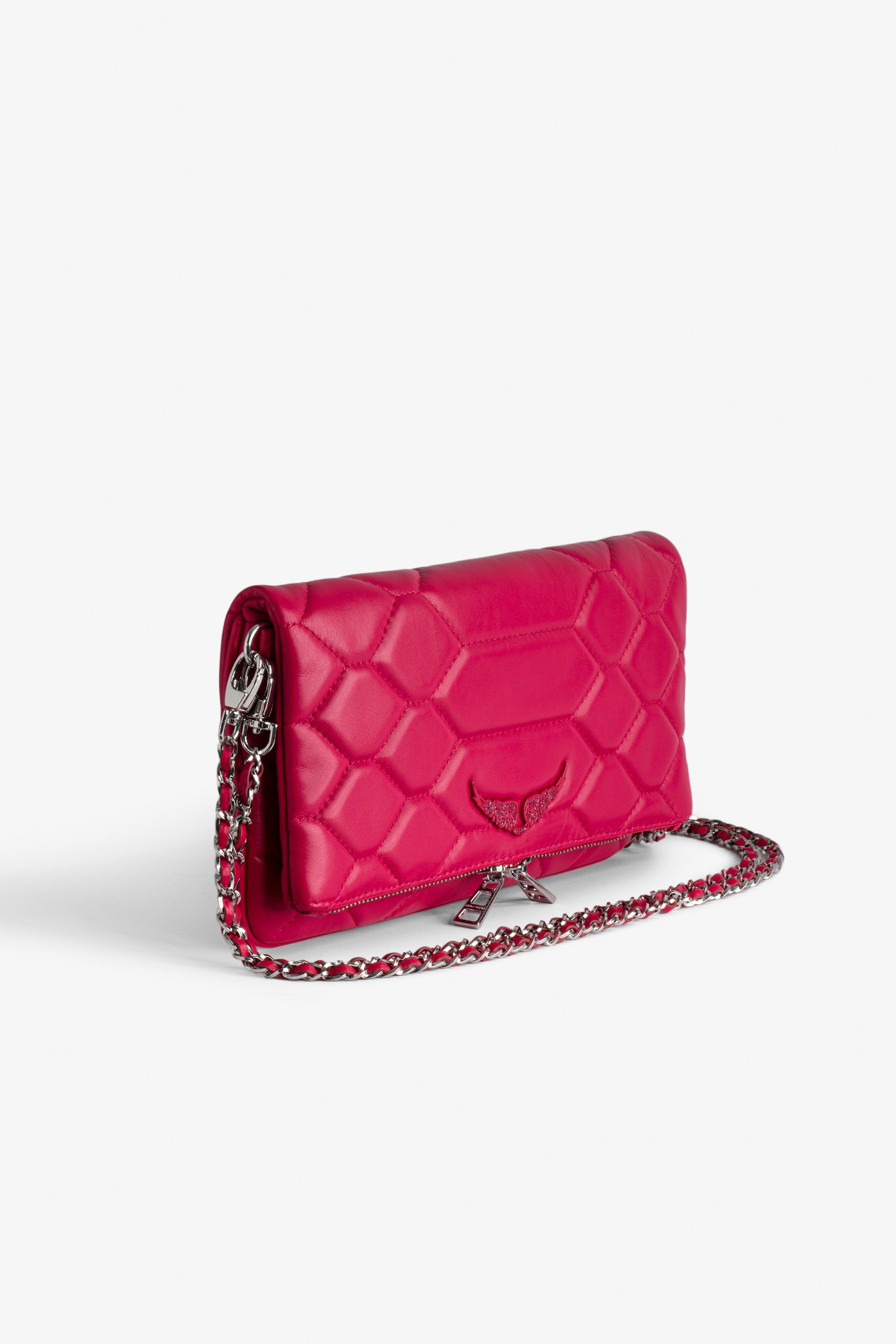 Pochette Rock matelassée en cuir - Podium
