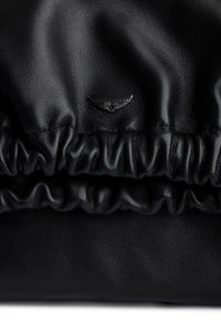 Sac Rockyssime en cuir - Noir