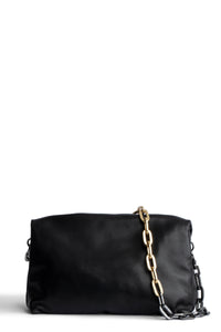 Sac Rockyssime en cuir - Noir
