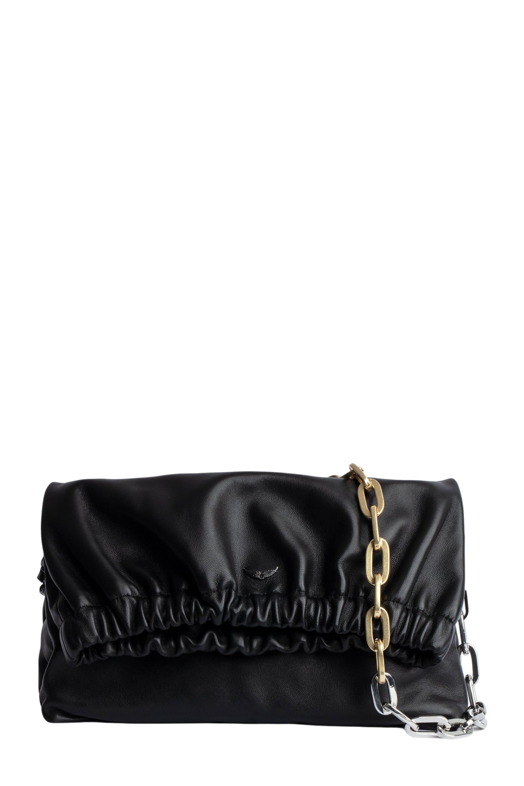 Sac Rockyssime en cuir - Noir