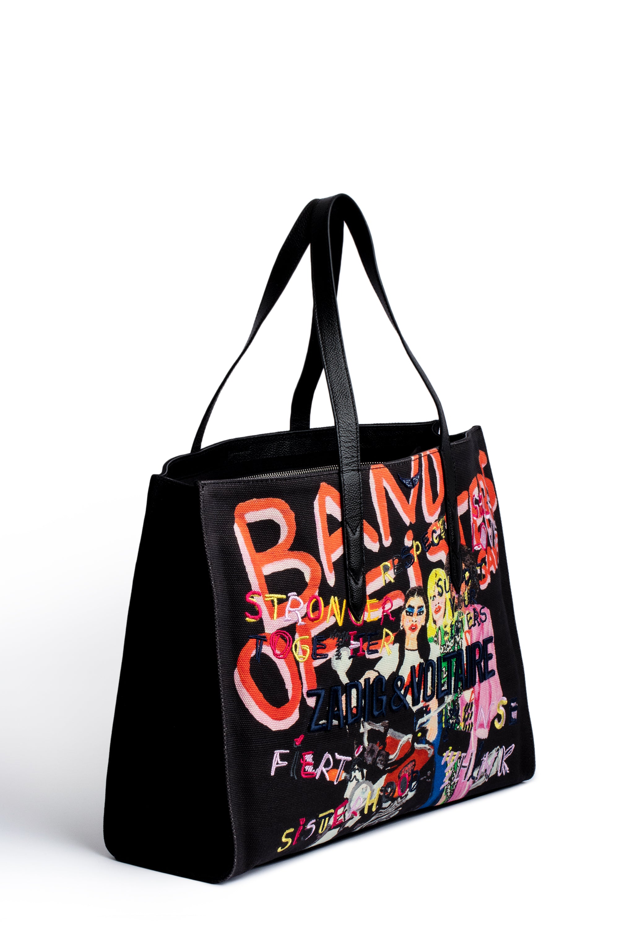 ZHORS LIGNE NOIR LE TOTE BAND OF SISTERS SISTER