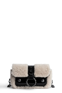 ZHORS LIGNE NOIR KATE WALLET VINTAGE PATENT + S