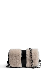 ZHORS LIGNE NOIR KATE WALLET VINTAGE PATENT + S