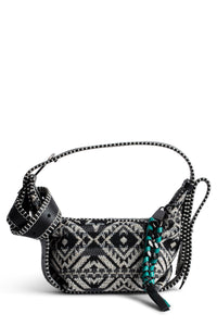 ZHORS LIGNE NOIR LE CECILIA XS FOLK JACQUARD