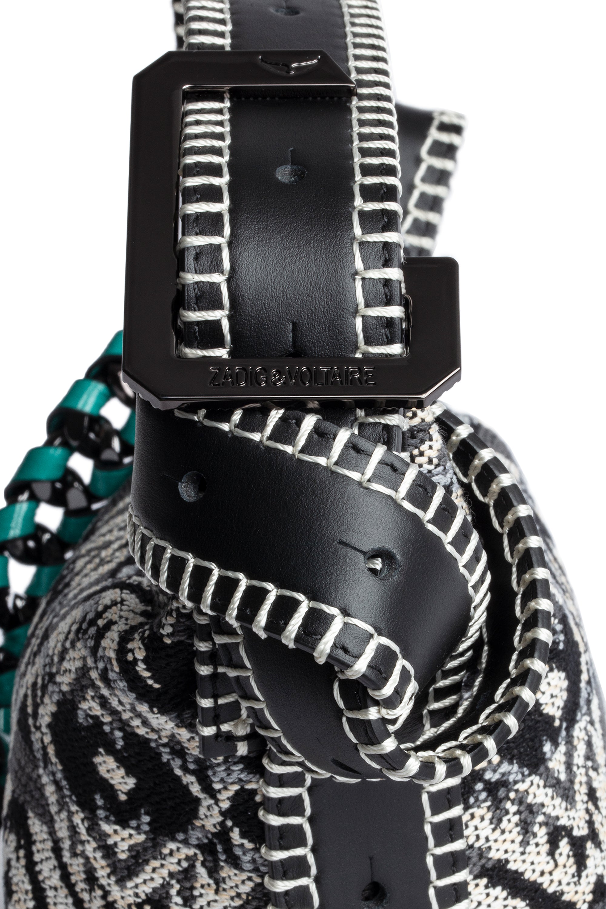 ZHORS LIGNE NOIR LE CECILIA XS FOLK JACQUARD