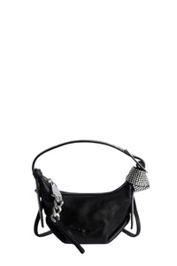 Sac Le Cecilia Mini en cuir - Noir