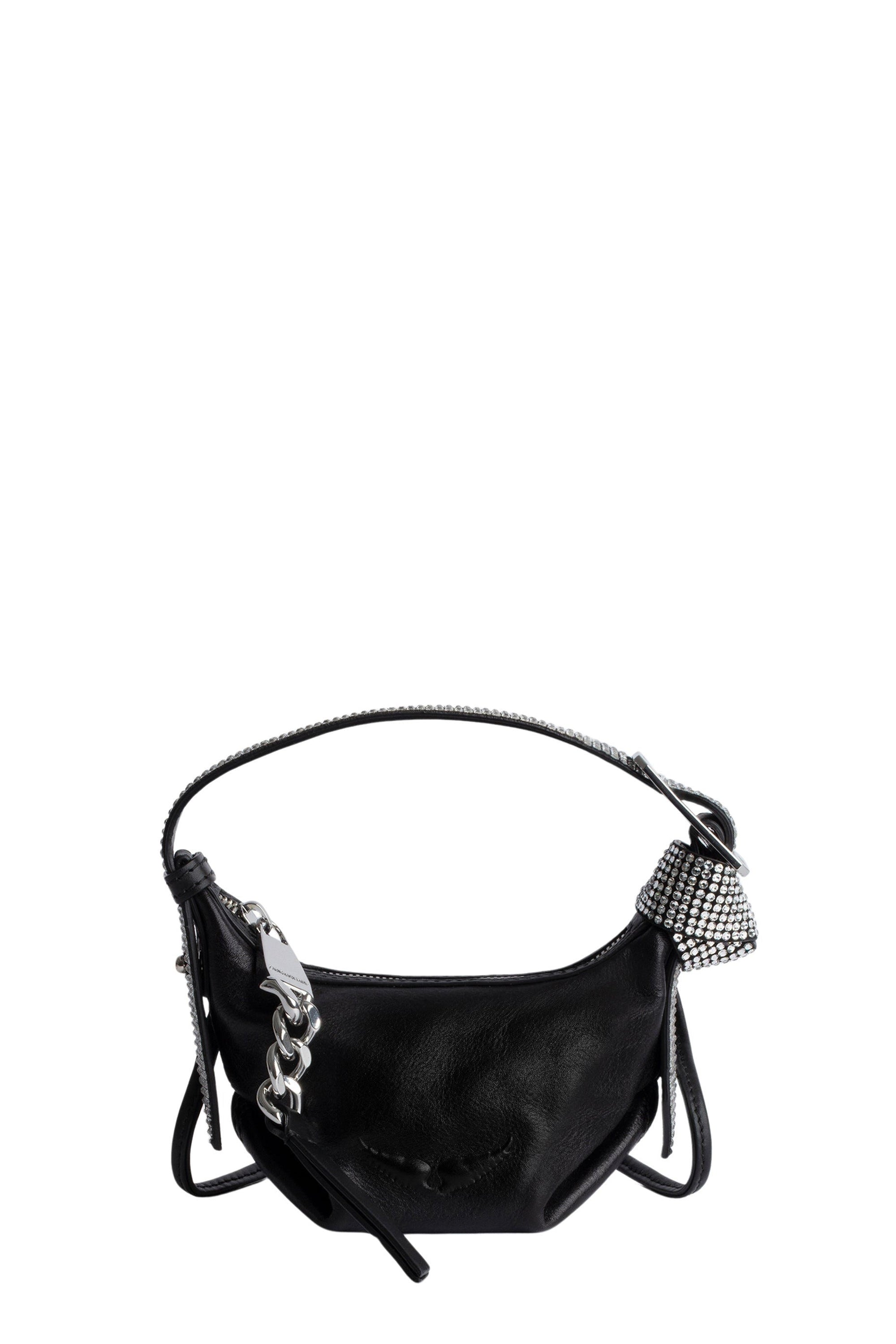 Sac Le Cecilia Mini en cuir - Noir