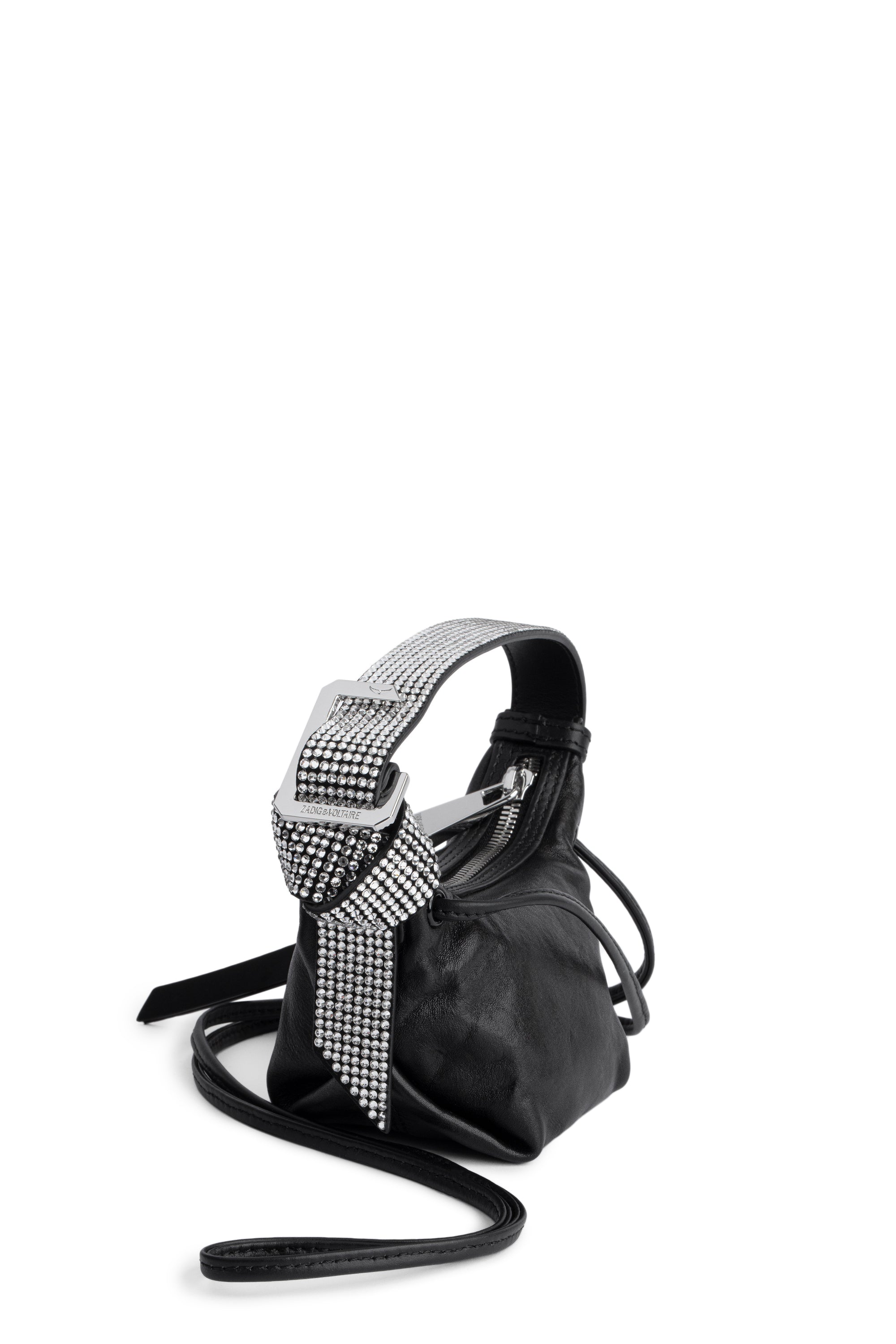 Sac Le Cecilia Mini en cuir - Noir