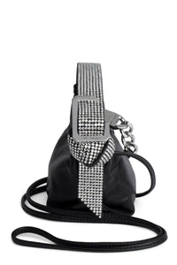 Sac Le Cecilia Mini en cuir - Noir