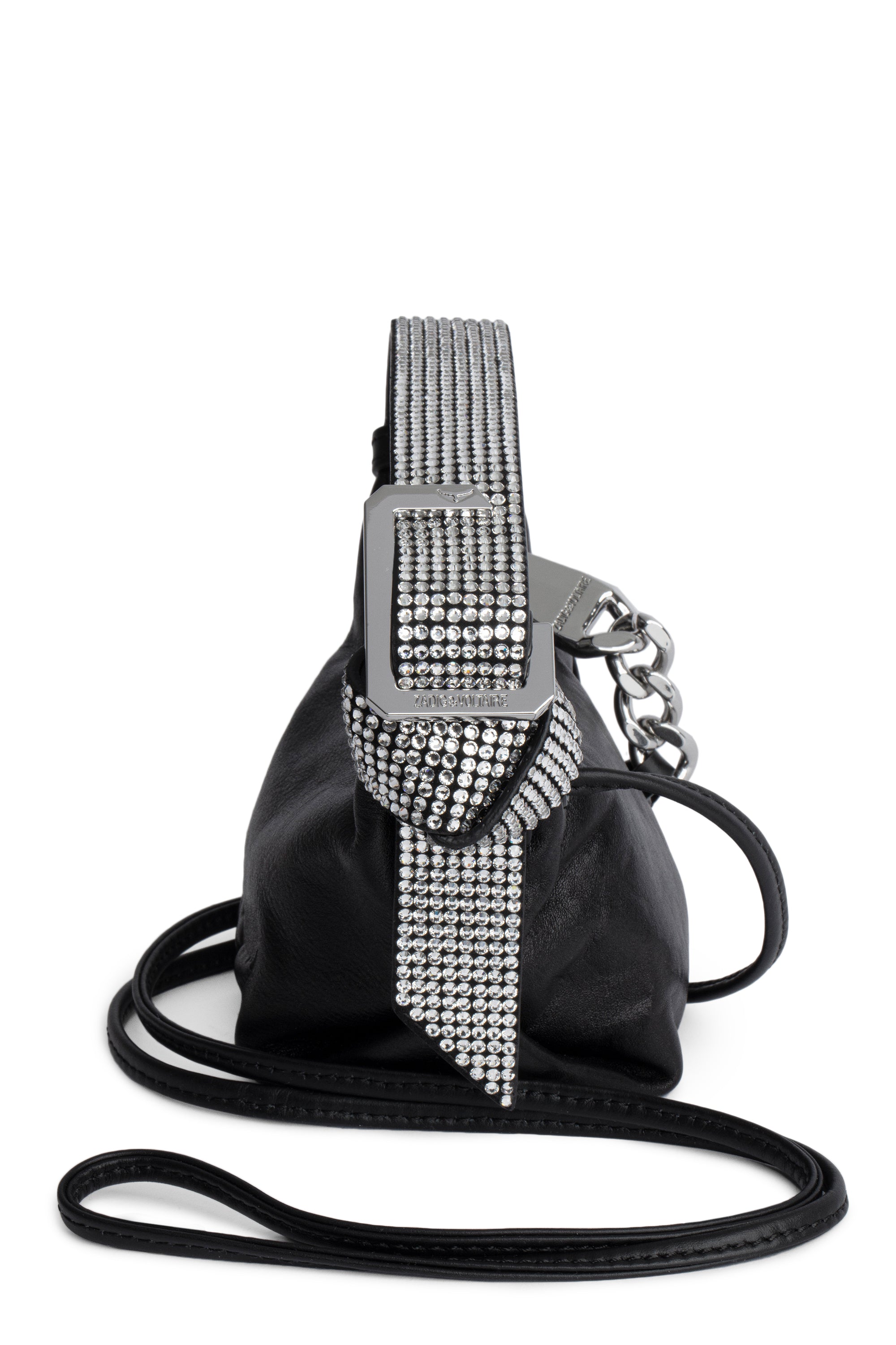 Sac Le Cecilia Mini en cuir - Noir