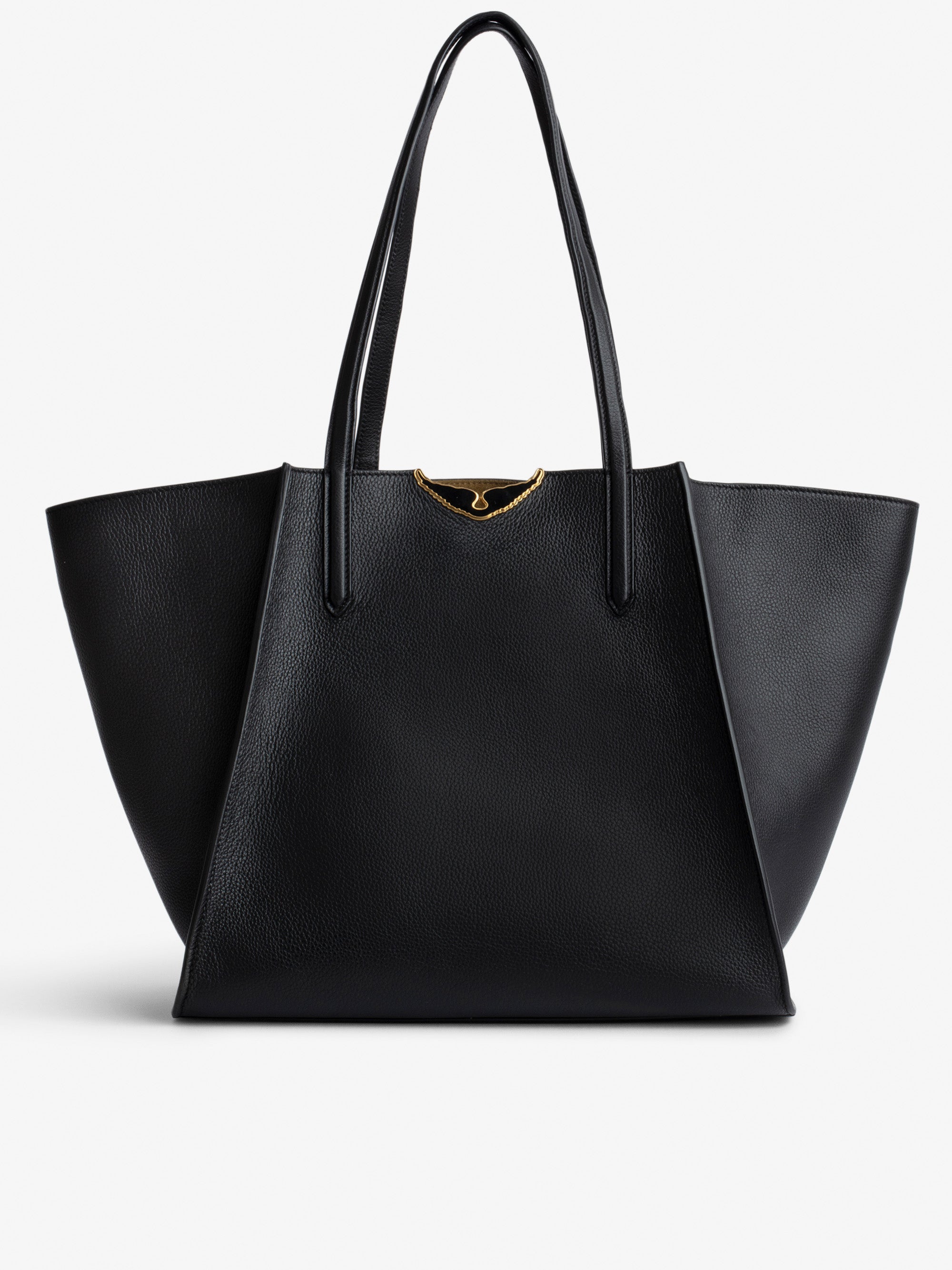 ZHORS LIGNE NOIR LE BORDERLINE GRAINED LEATHER