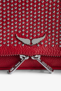 Pochette Rock Nano plumetis en cuir - Power