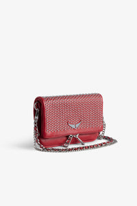 Pochette Rock Nano plumetis en cuir - Power