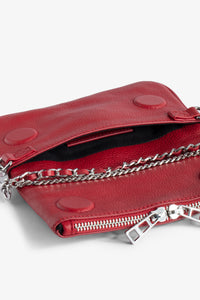 Pochette Rock Nano plumetis en cuir - Power