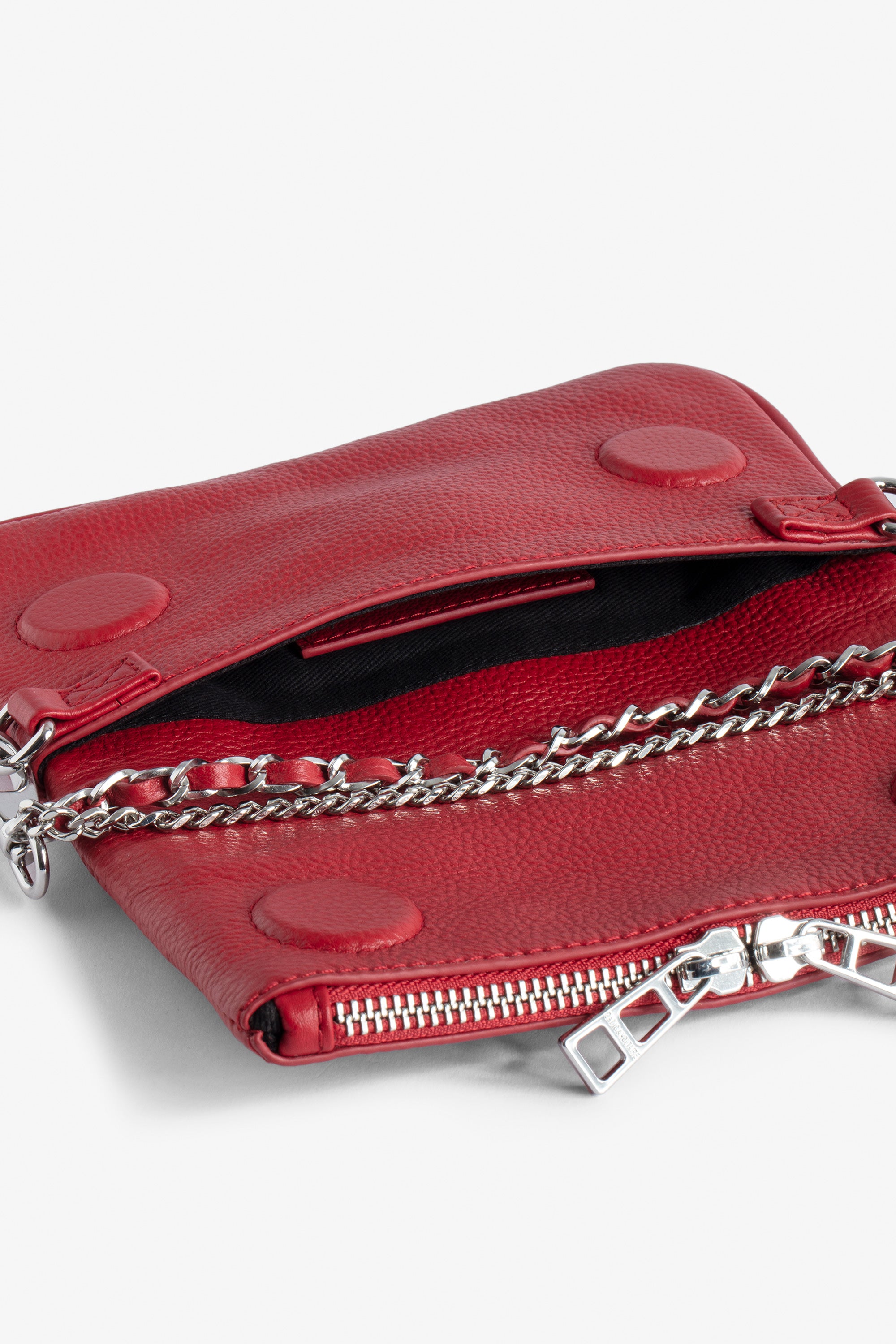 Pochette Rock Nano plumetis en cuir - Power