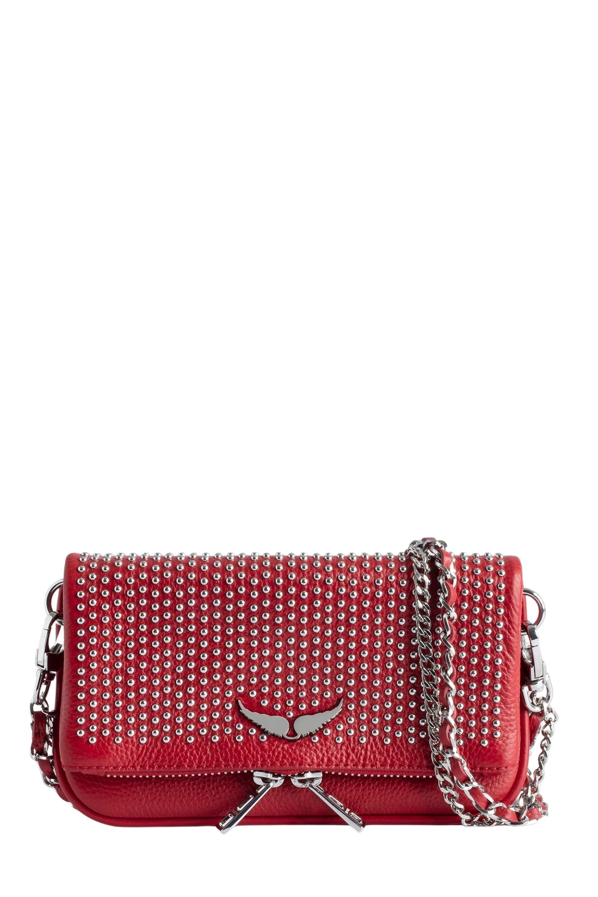 Pochette Rock Nano plumetis en cuir - Power