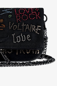 ZHORS LIGNE NOIR ROCK NANO TAG STRASS