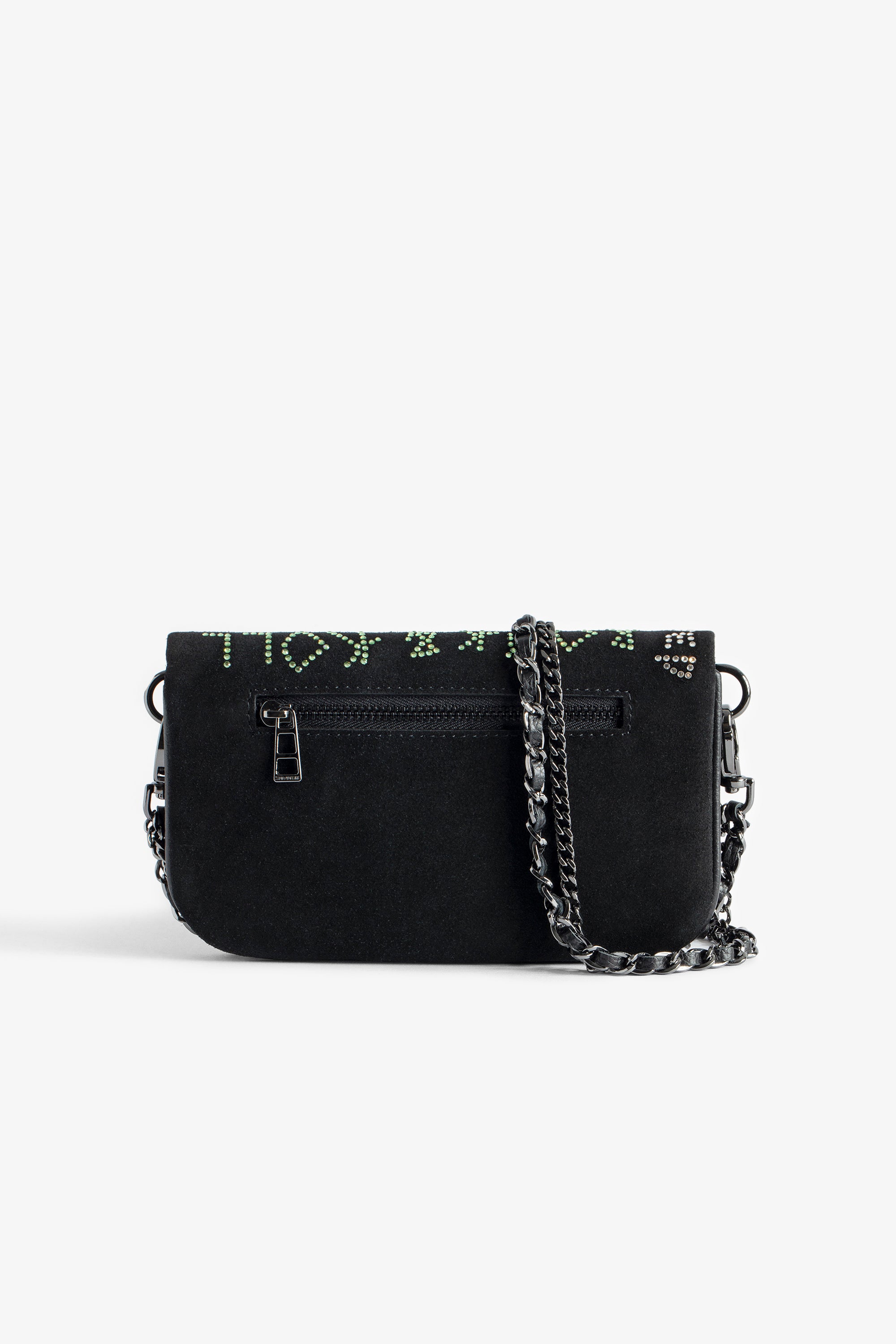 ZHORS LIGNE NOIR ROCK NANO TAG STRASS