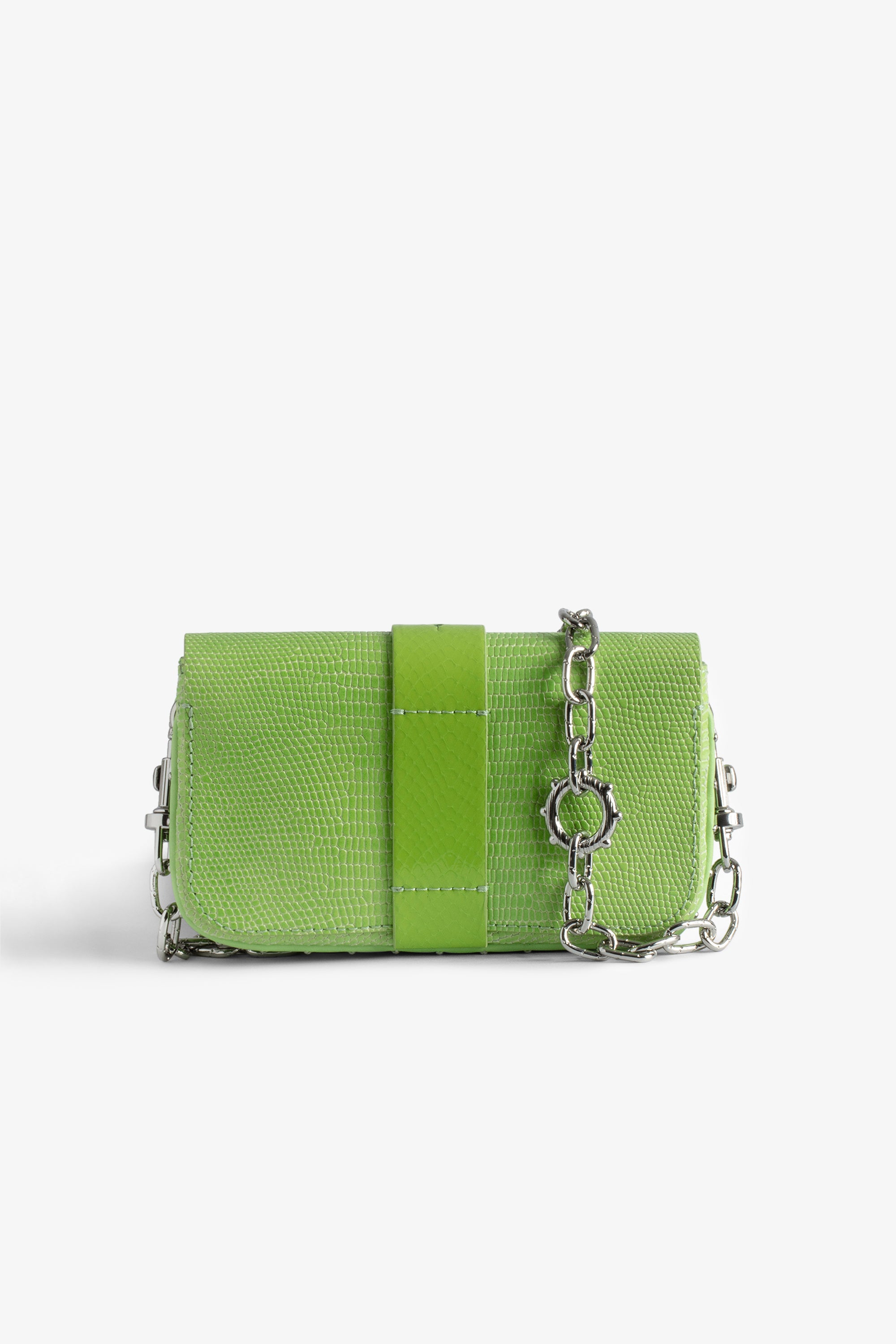 Sac Kate Wallet Glossy Wild en cuir - Tonic