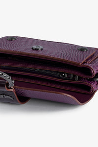 Sac Kate Wallet embossé en cuir - Beyond