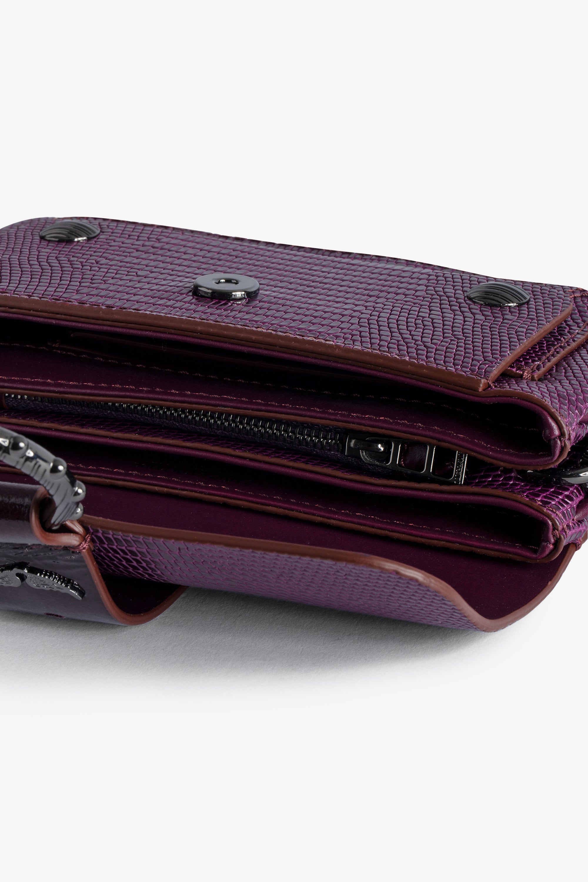 Sac Kate Wallet embossé en cuir - Beyond