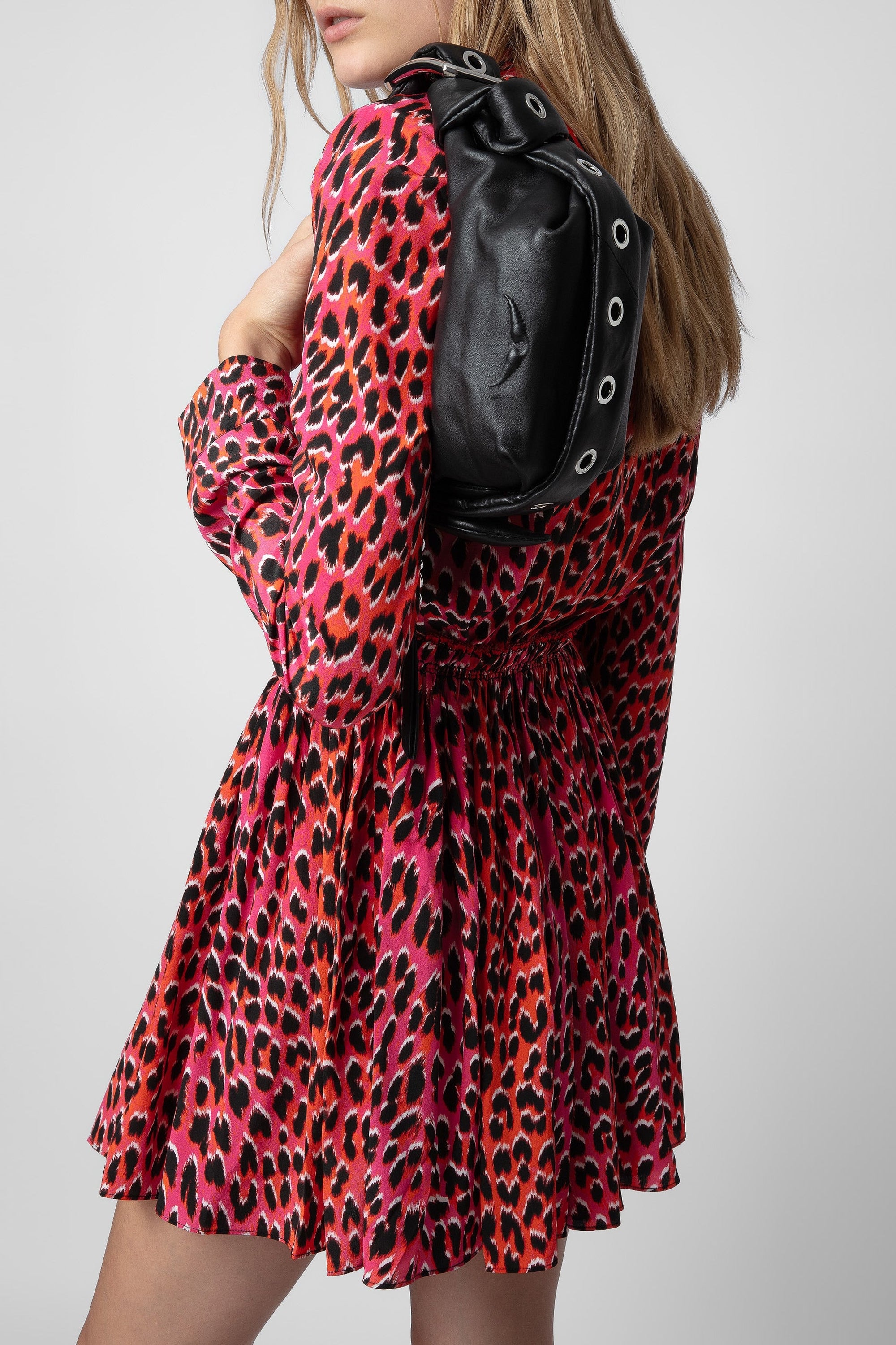 Sac Le Cecilia XS Obsession en cuir - Noir