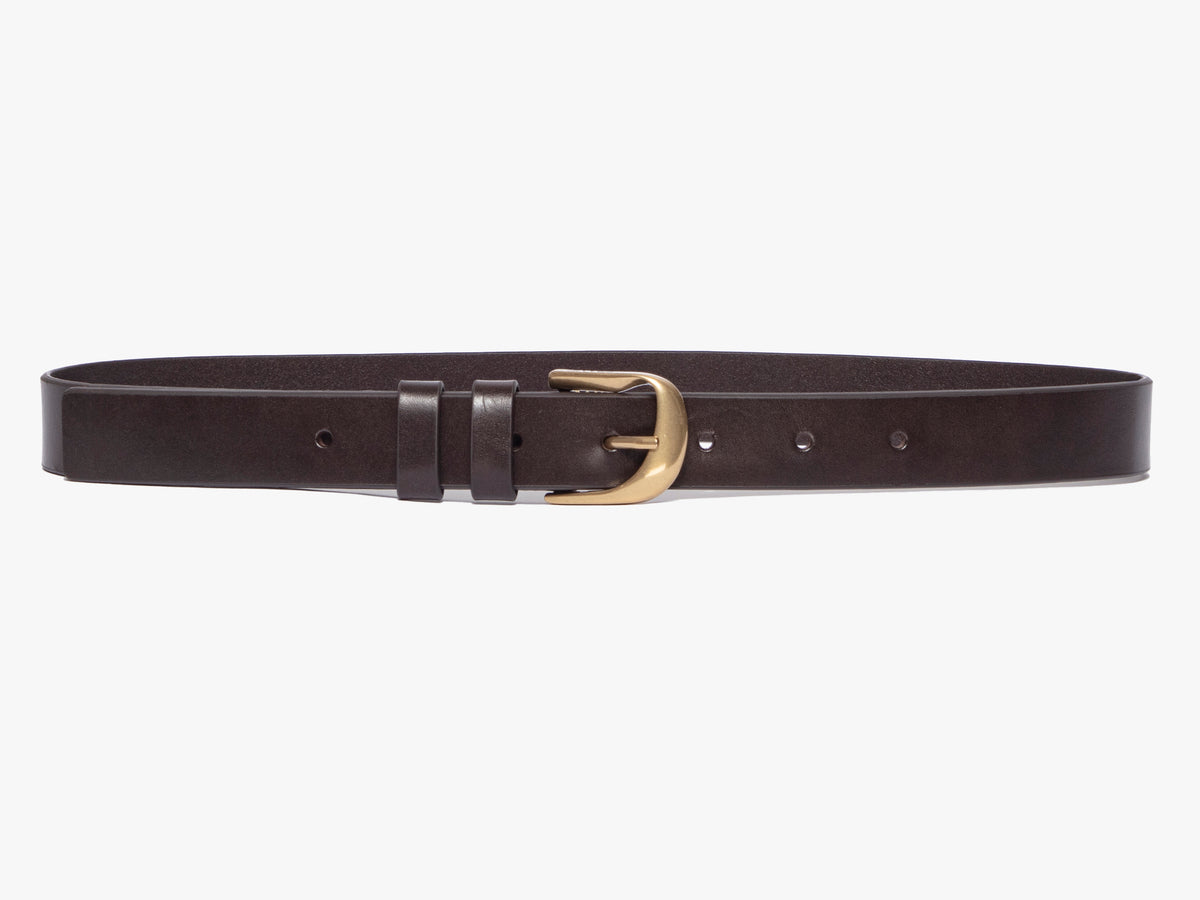 TWIST BUCKLE BELTESPRESSO