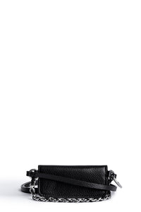 ZHORS LIGNE NOIR ROCK GRIGRI GRAINED LEATHER