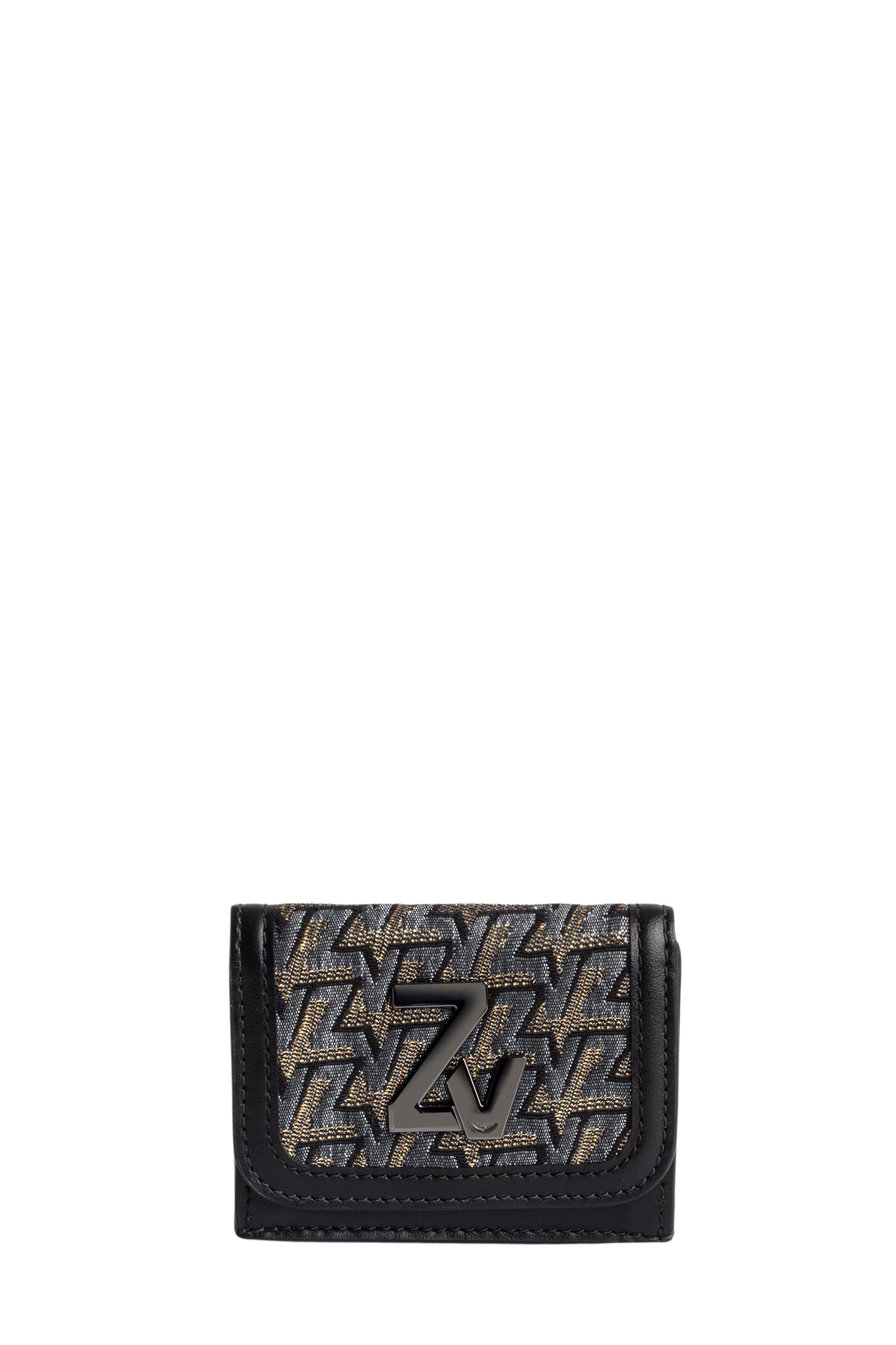 Portefeuille à logo " ZV" Initiale Le Trifold - Street