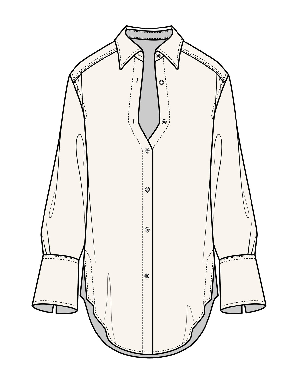 THE STANDARD SHIRTOFF WHITE