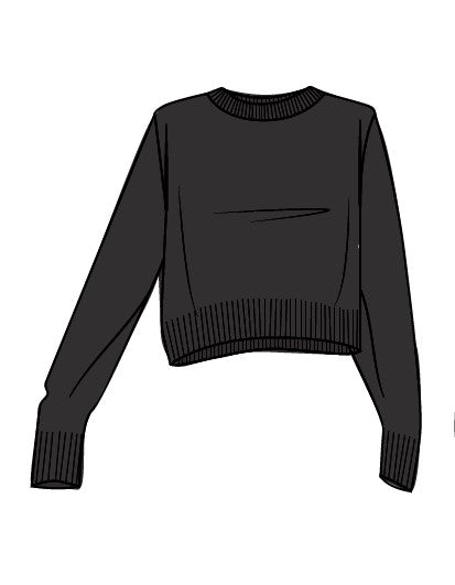 CASHMERE CLEAN CREWNOIR