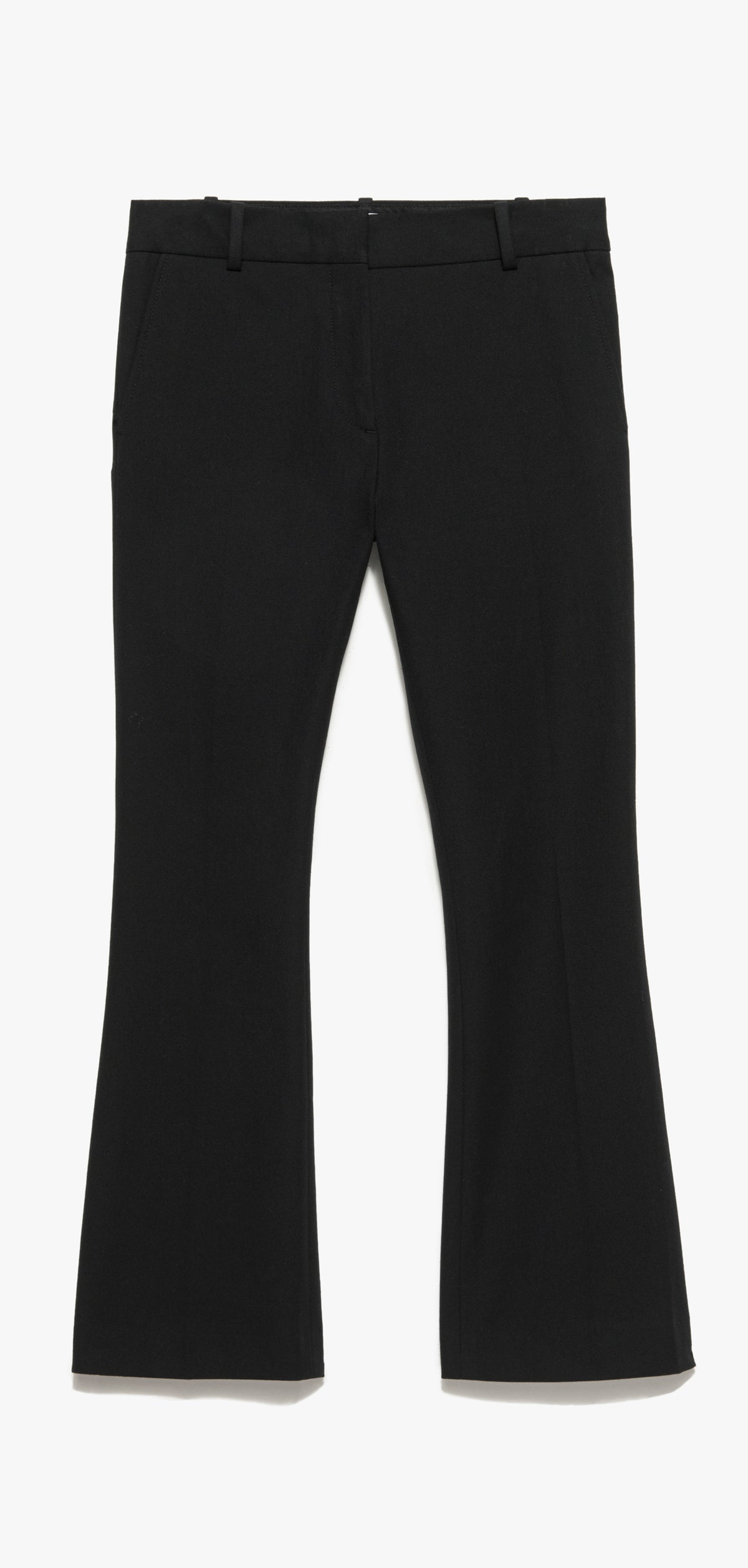 LE CROP MINI BOOT TROUSERNOIR