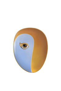 Vide-poche Lito en porcelaine - Blue & Orange