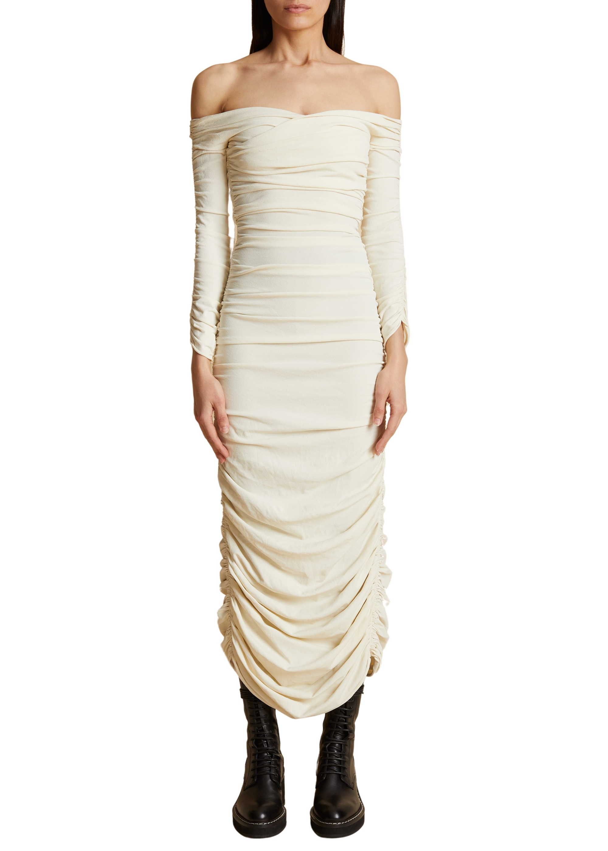 Lydia dress - Ivory