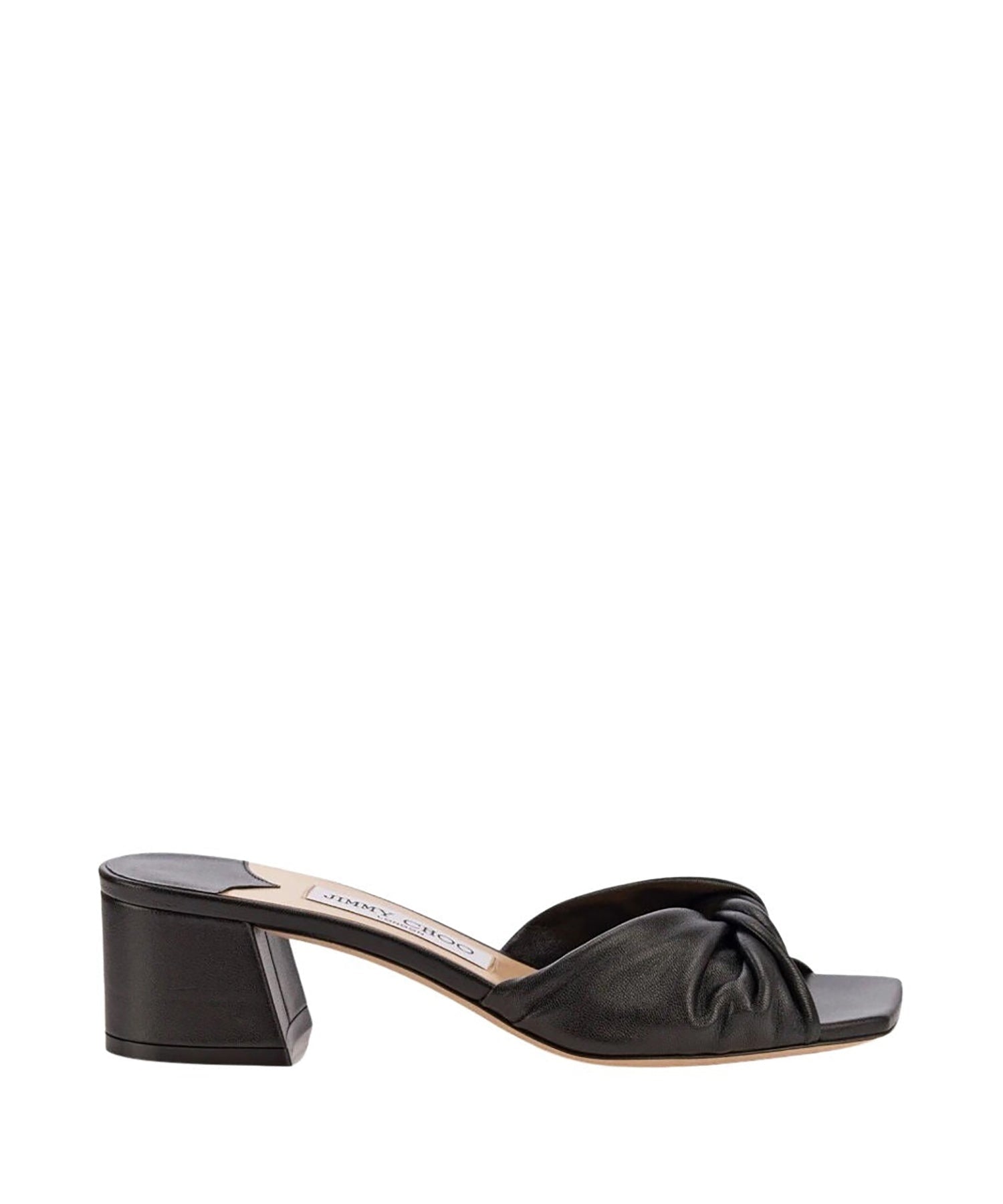 Mules Lyn 45 en cuir - Black