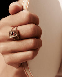ZDELETE REF A 0 Bague L'AMOUR Bague GRENAT