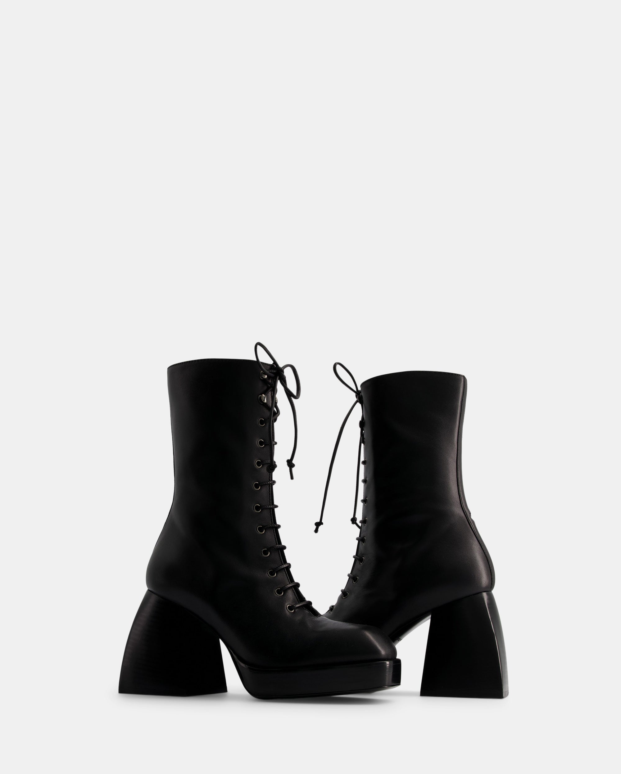 Bottes Bulla Lace Up 90 - Ame noir